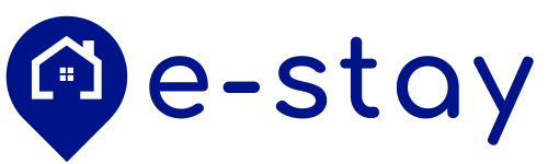e-stay logo blue transparent